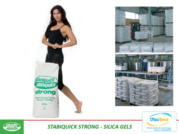 Silica gel Stabiquick Strong - VinaBeco - Công Ty CP Công Nghệ Bia Rượu Nước Giải Khát Việt Nam